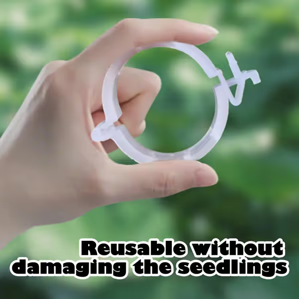 Reusable Plant Support Clips