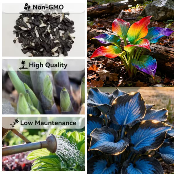 Premium Rare Hosta Seeds Shade-Tolerant Plant