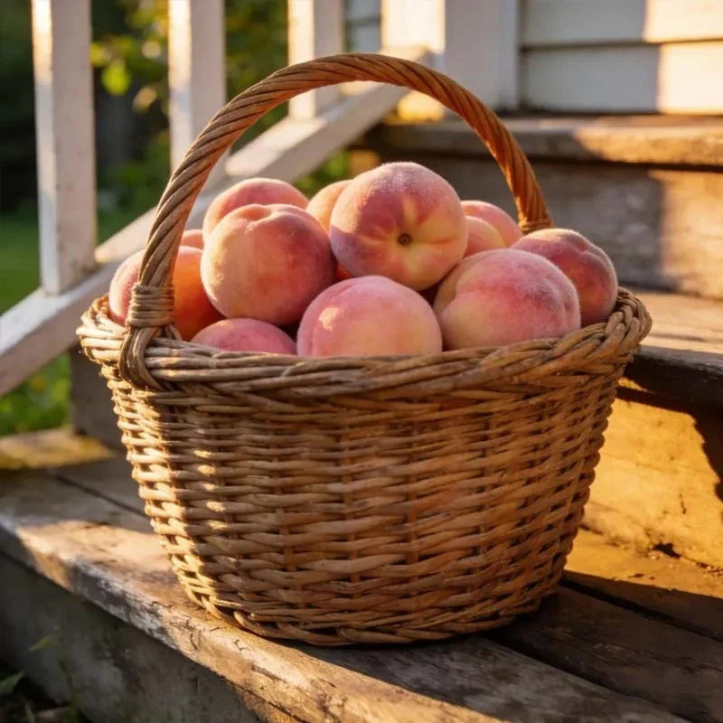 "Honey Red" Dwarf Peach Tree Live Seeds