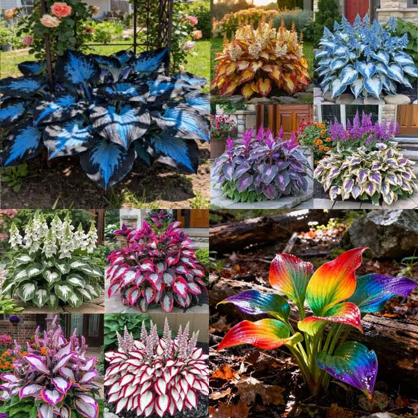 Premium Rare Hosta Seeds Shade-Tolerant Plant